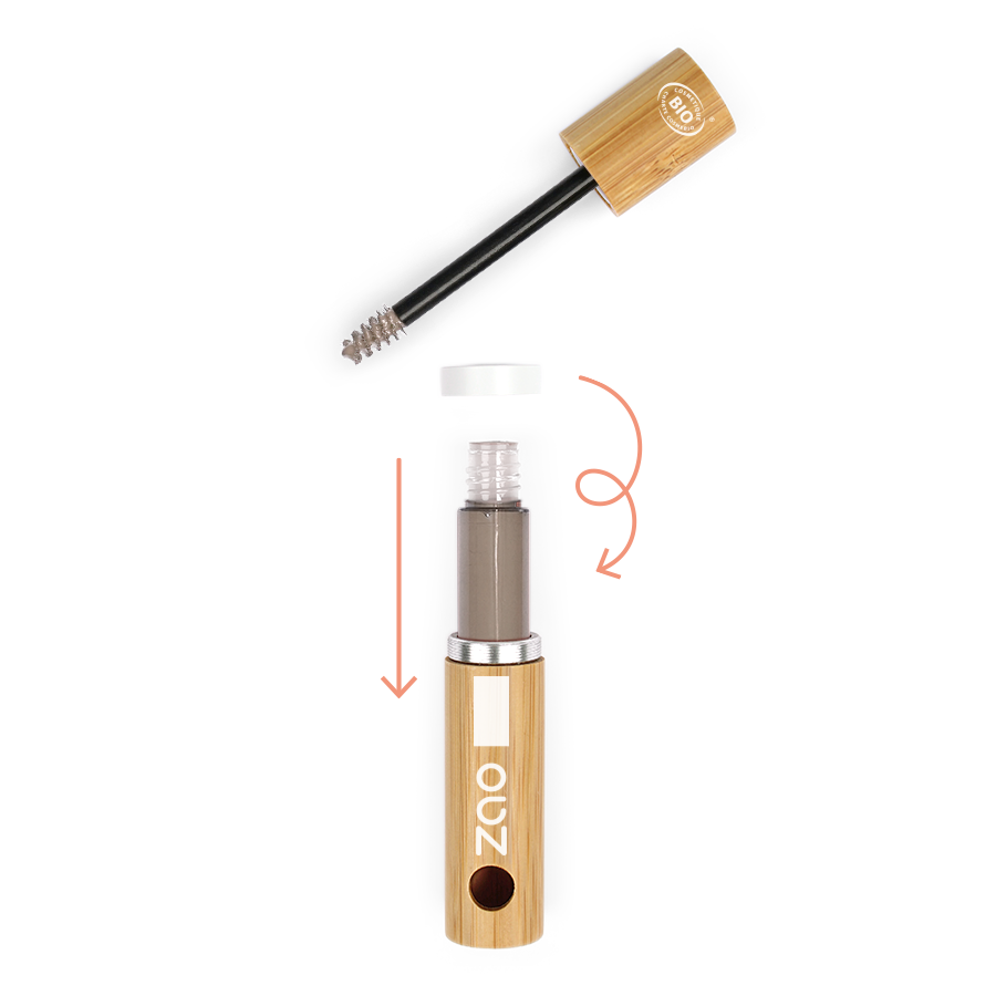 Zao – mascara sourcils blond 051 3,6 ml