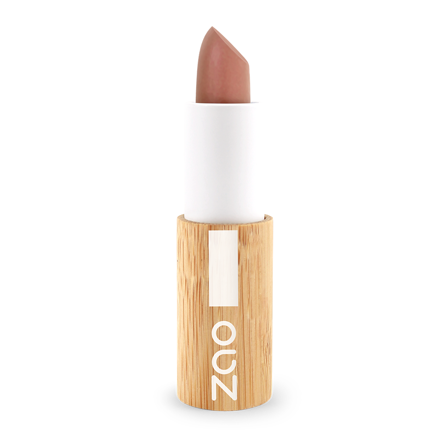 Zao - rouge à lèvres Coccon 416 Brun rose 3,5g - certifié bio