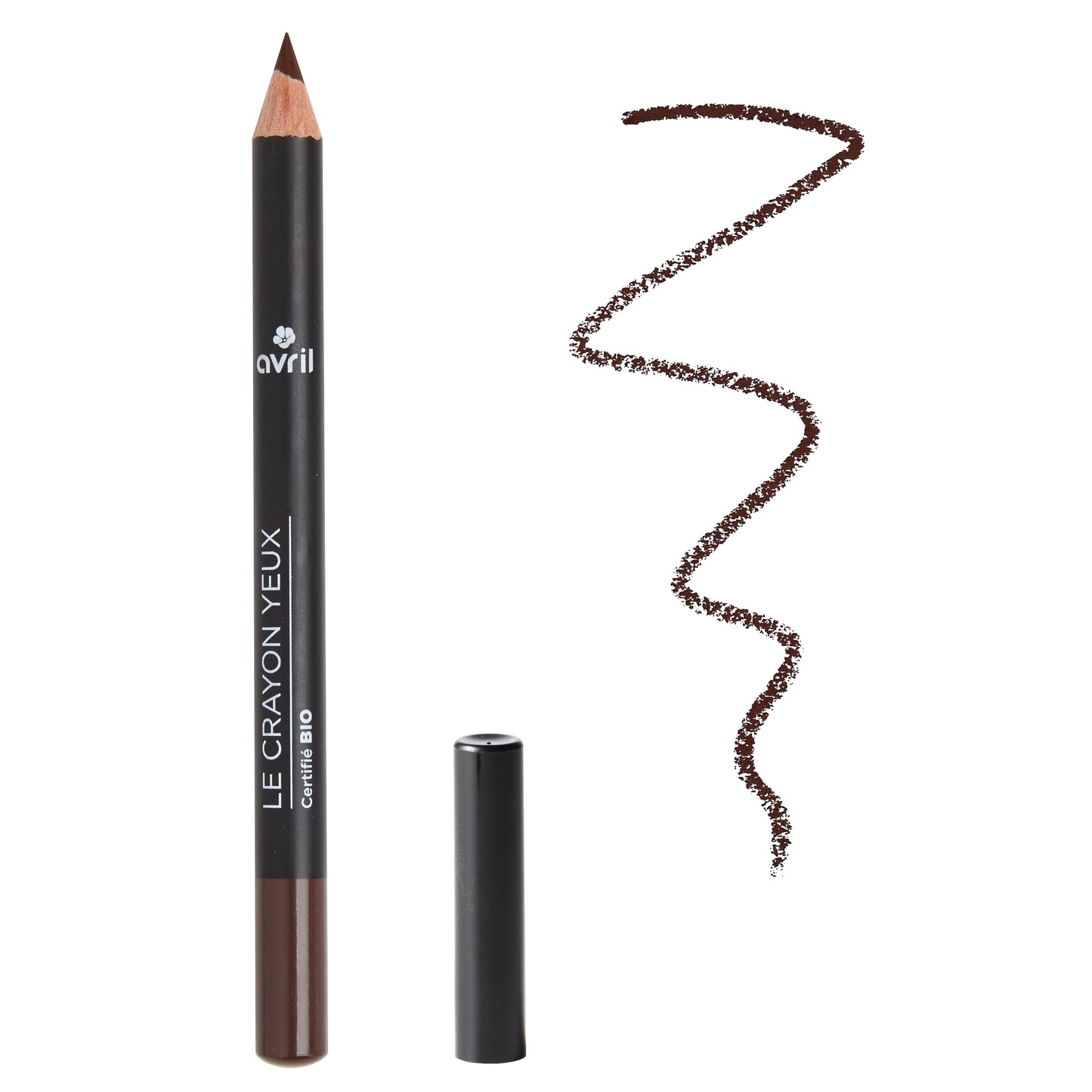 Avril - Crayon contour des yeux terre brûlée 1g - certifié bio