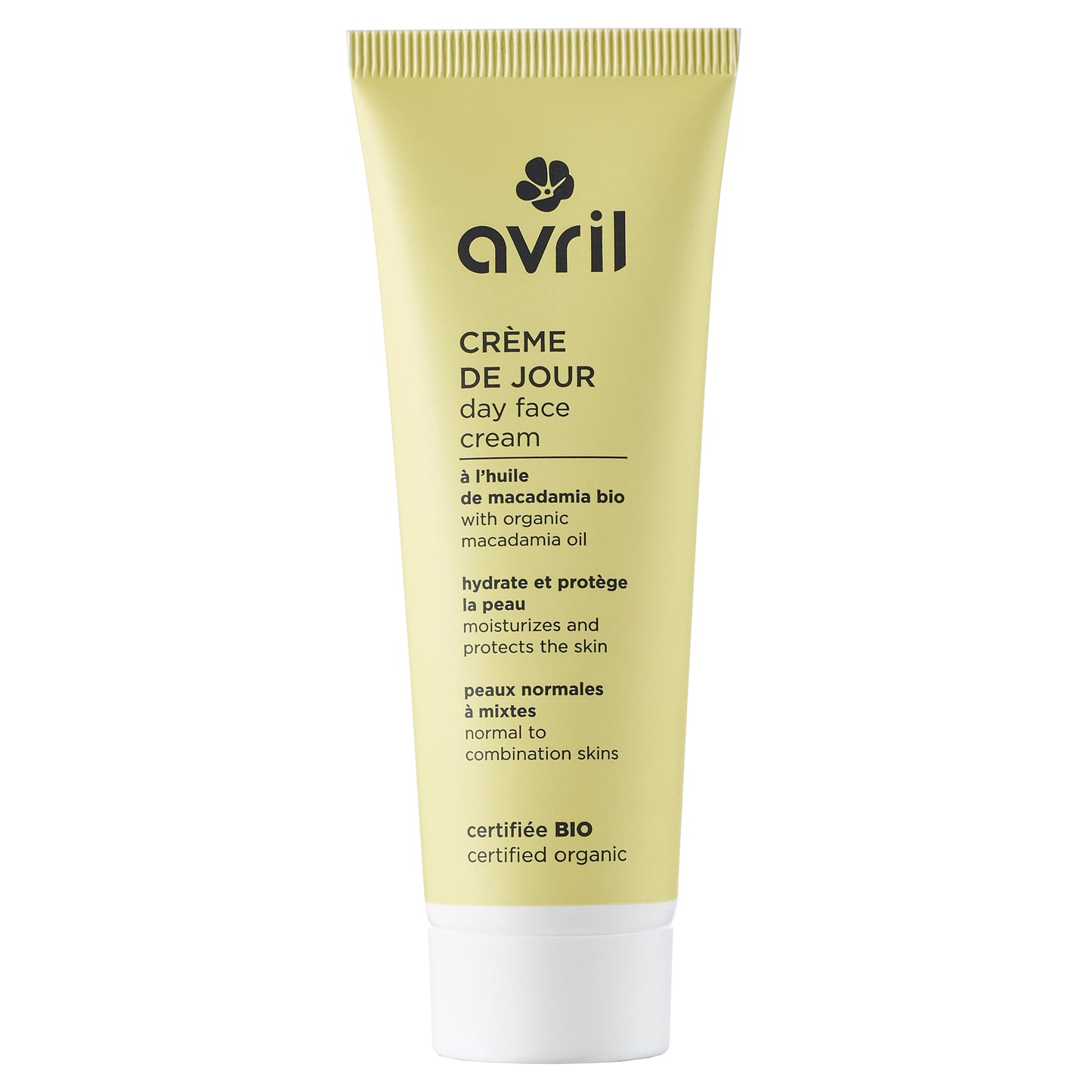 Avril - Crème de jour peaux normales et mixtes 50ml - certifié bio