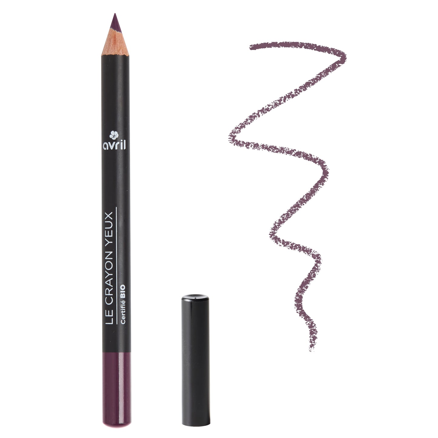 Avril - Crayon contour des yeux prune 1g - certifié bio