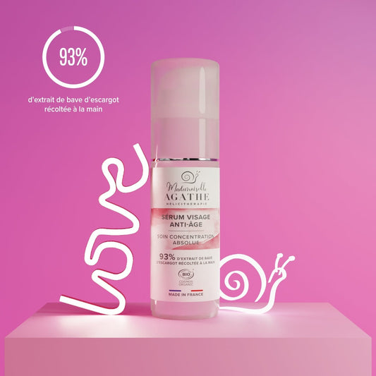 Mademoiselle Agathe - sérum anti-âge visage 30 ml - certifié bio