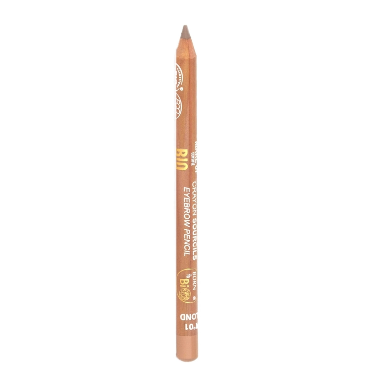 Born to bio - Crayon sourcils 01 blond 1,14g - certifié bio