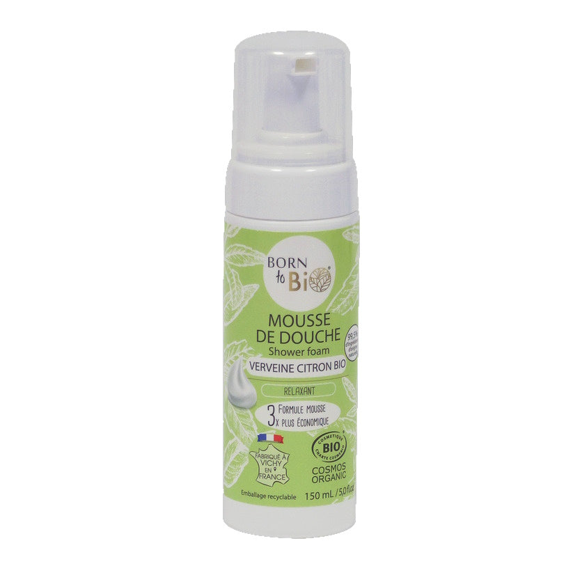 Born to Bio - mousse de douche verveine citron 150 ml