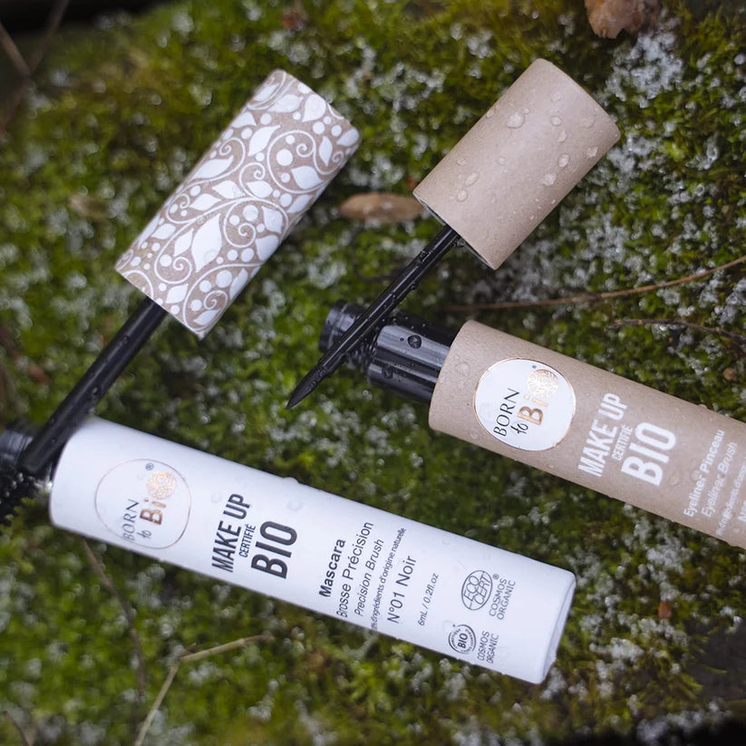 Born to bio - mascara précision 01 noir 6ml - certifié bio