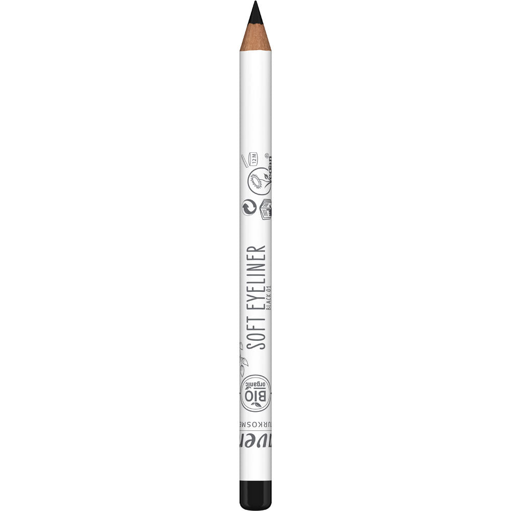 Lavera - Crayon contour des yeux soft eyeliner noir 01 1,10g - certifié bio