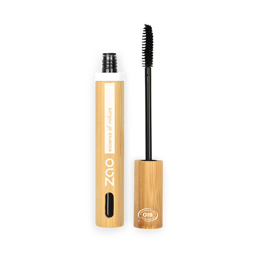 Zao - mascara aloe vera 090 noir 7 ml - certifié bio