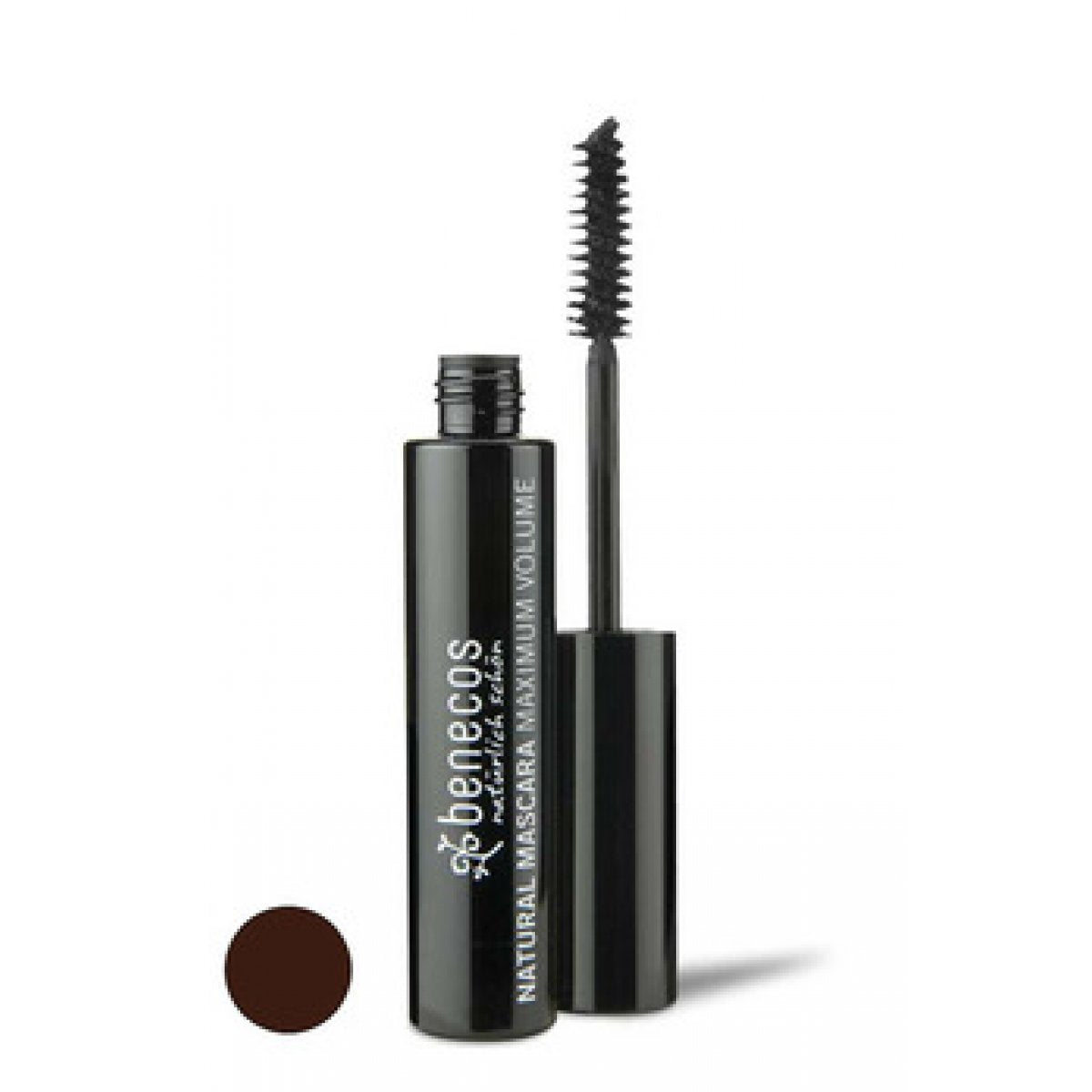 Benecos - Mascara maxi volume brun tendre 8ml - certifié bio