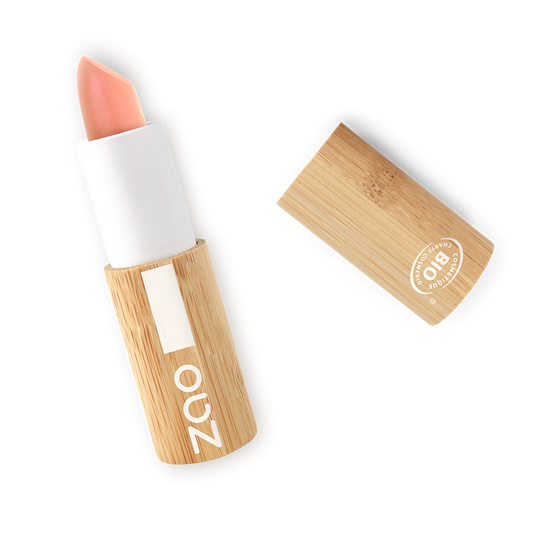 Zao - rouge à lèvres Coccon 415 Nude pêche 3,5g - certifié bio