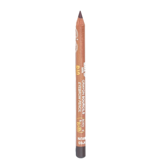 Born to bio - Crayon sourcils 03 brun 1,14g - certifié bio