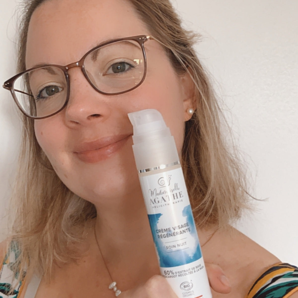 Mademoiselle Agathe - crème visage régénérante nuit 50 ml - certifié bio