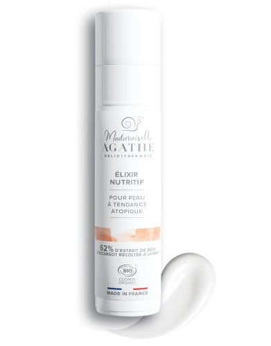 Mademoiselle Agathe - élixir nutritif pour peau à tendance atopique 50 ml - certifié bio