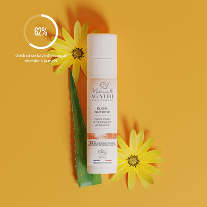 Mademoiselle Agathe - élixir nutritif pour peau à tendance atopique 50 ml - certifié bio