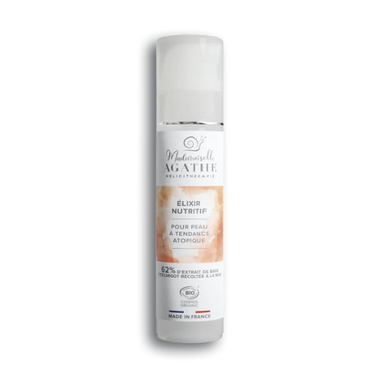 Mademoiselle Agathe - élixir nutritif pour peau à tendance atopique 50 ml - certifié bio