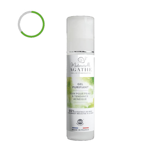 Mademoiselle Agathe - gel purifiant pour peau à tendance acnéique 50 ml - certifié bio