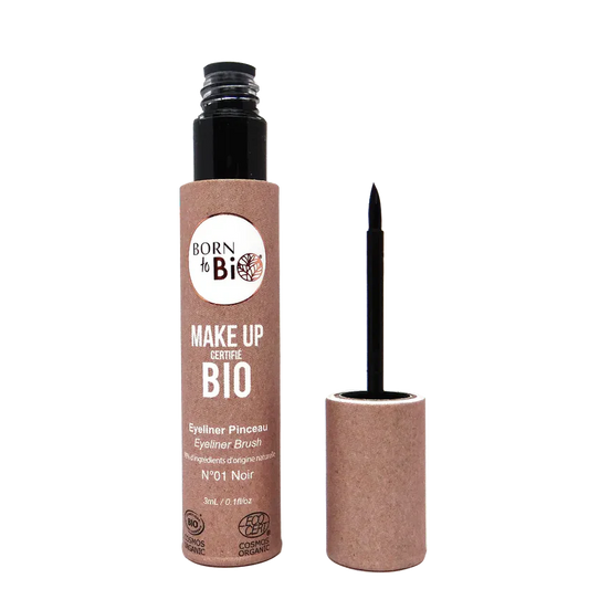 Born to bio - eyeliner liquide 01 noir 3ml - certifié bio
