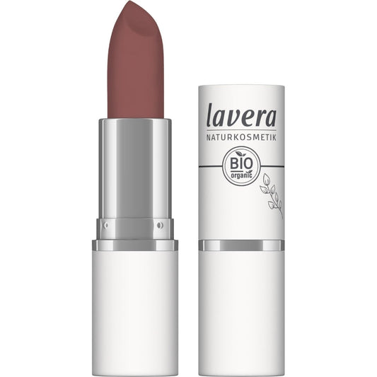 Lavera - Rouge à lèvres Velvet Matt Auburn Brown 02 4,5g - certifié bio