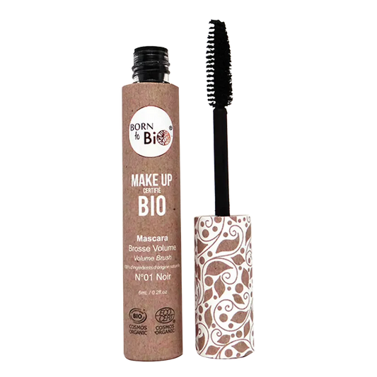 Born to bio - mascara volume 01 noir 6ml - certifié bio