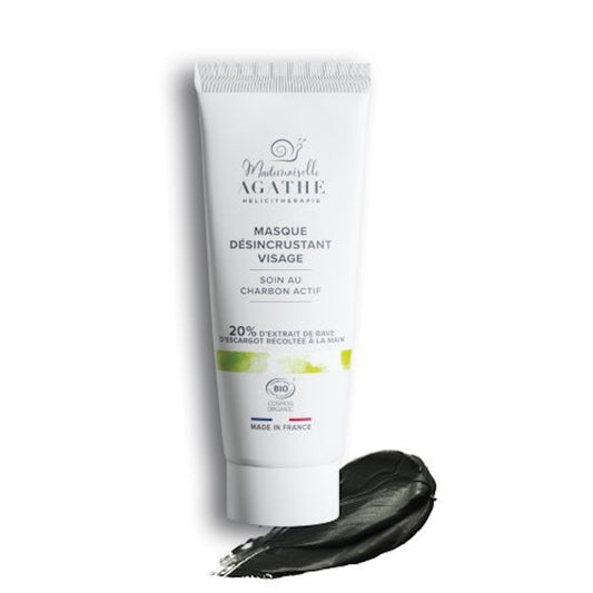 Mademoiselle Agathe - masque visage charbon actif 75 ml