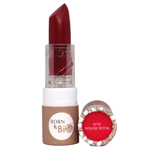 Born to Bio - Rouge à lèvres 05 rouge royal 3,5g - certifié bio