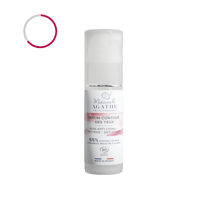 Mademoiselle Agathe - sérum contour des yeux 30 ml - certifié bio