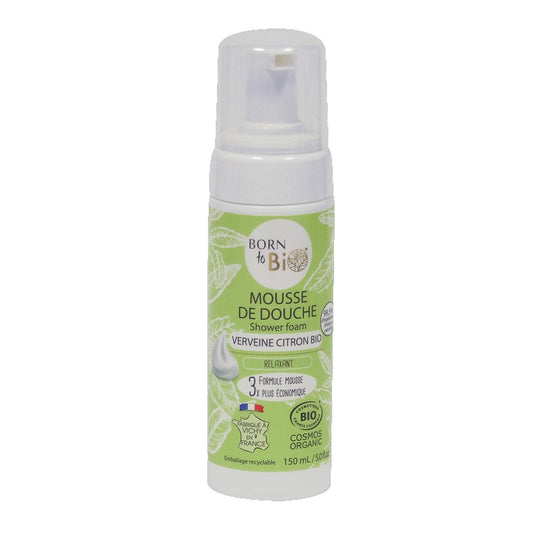 Born to Bio - mousse de douche verveine citron 150 ml