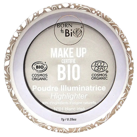 Born to Bio - poudre illuminatrice (highlighter) - certifié bio