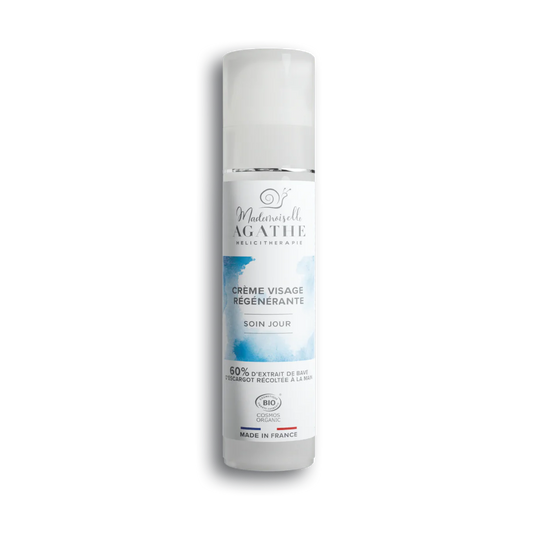 Mademoiselle Agathe - crème visage régénérante jour 50 ml - certifié bio