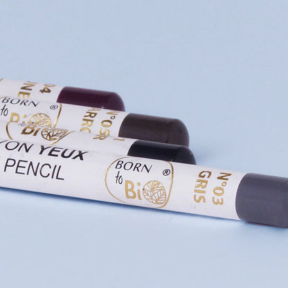 Born to bio - crayon yeux 01 noir 1,4g - certifié bio