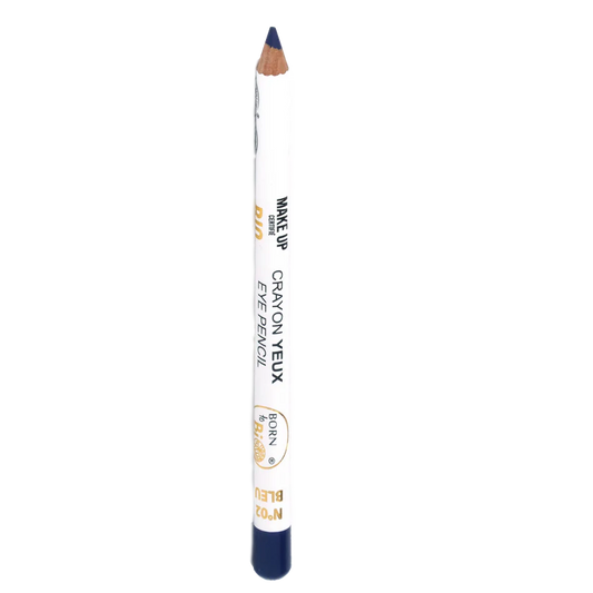 Born to bio - crayon yeux 02 bleu 1,4g - certifié bio
