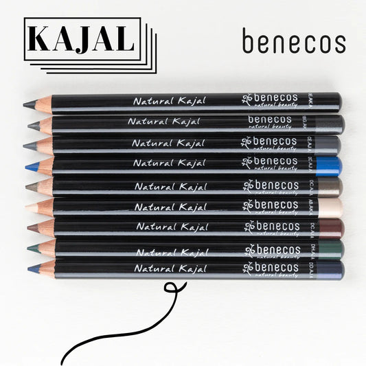 Benecos - Crayon contour des yeux 1,13g 8 couleurs disponibles - certifié bio
