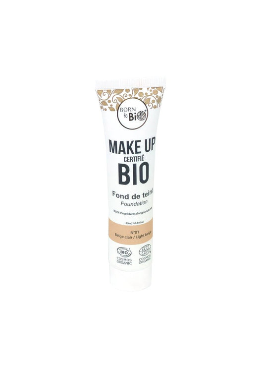 Born to Bio - fond de teint fluide 25 ml - certifié bio