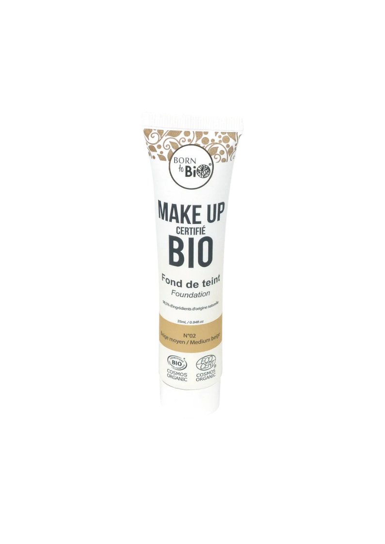 Born to Bio - fond de teint fluide 25 ml - certifié bio