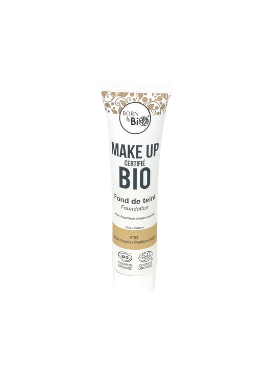 Born to Bio - fond de teint fluide 25 ml - certifié bio