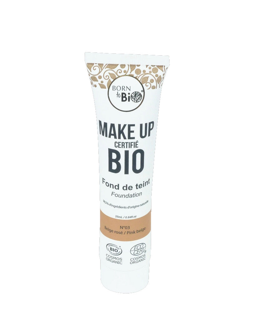 Born to Bio - fond de teint fluide 25 ml - certifié bio