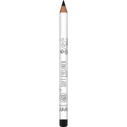 Lavera - Crayon contour des yeux soft eyeliner noir 01 1,10g - certifié bio