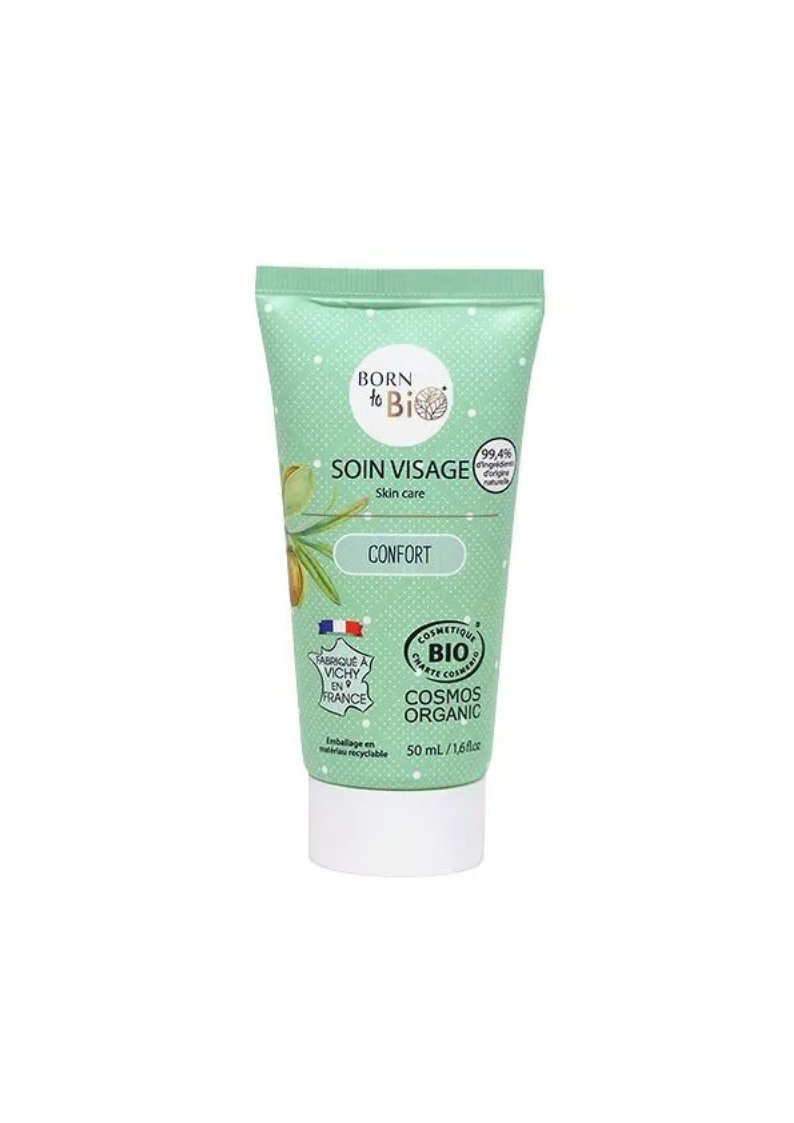 Born to Bio - soin visage confort 50 ml - certifié bio