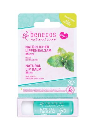 Baume à lèvres bio menthe 4,8g Benecos